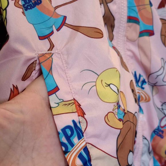 Members Only Windbreaker Jacket Space Jams youth size 14/16 - Picture 2 of 8